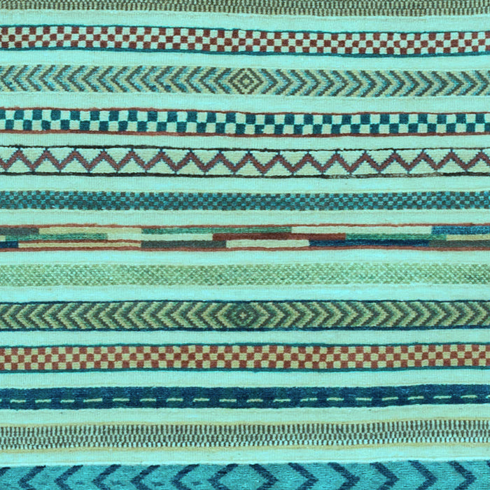 Machine Washable Abstract Light Blue Modern Rug, wshabs2235lblu
