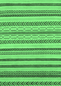 Abstract Emerald Green Modern Rug, abs2236emgrn