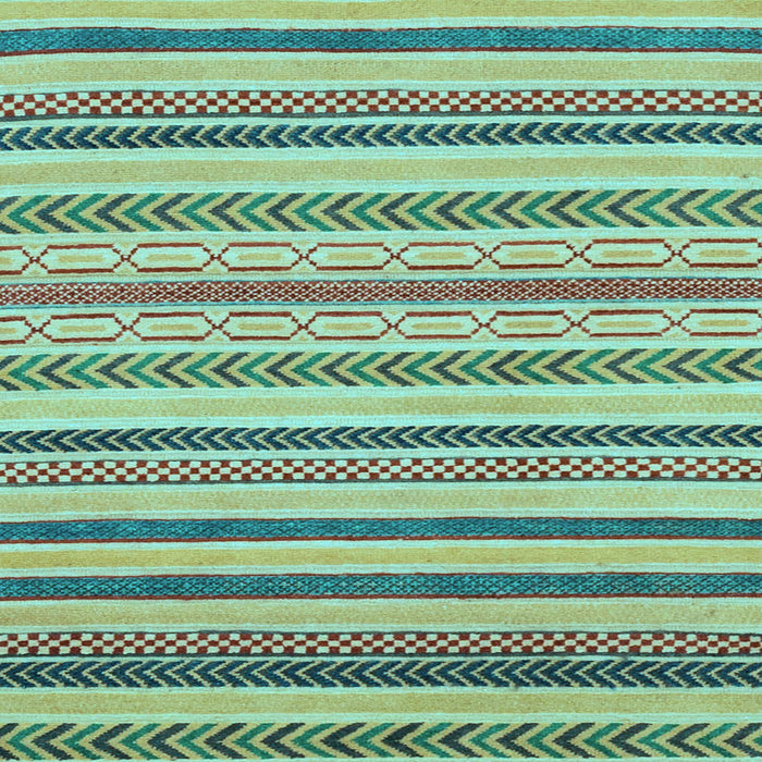 Square Abstract Light Blue Modern Rug, abs2236lblu