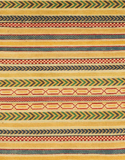 Abstract Light Brown Modern Rug, abs2236