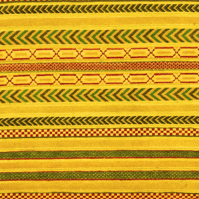 Abstract Yellow Modern Rug, abs2236yw