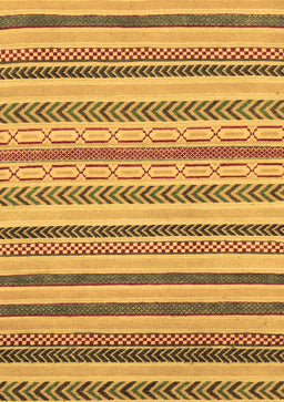 Abstract Brown Modern Rug, abs2236brn