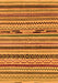 Abstract Orange Modern Rug, abs2237org