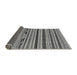 Sideview of Abstract Gray Modern Rug, abs2237gry