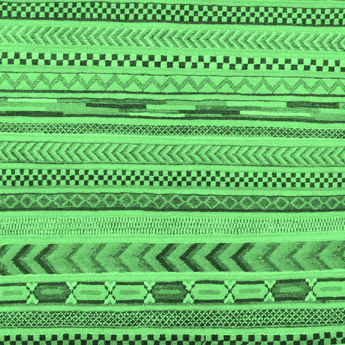 Abstract Emerald Green Modern Rug, abs2238emgrn