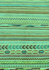 Abstract Turquoise Modern Rug, abs2238turq