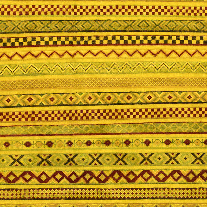 Machine Washable Abstract Yellow Modern Rug, wshabs2239yw