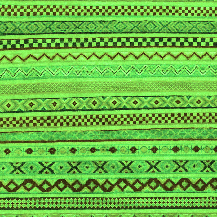 Abstract Green Modern Rug, abs2239grn