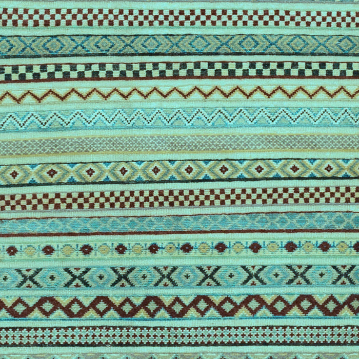 Abstract Light Blue Modern Rug, abs2239lblu