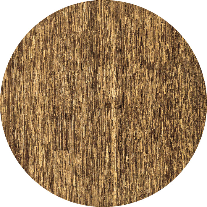 Round Machine Washable Abstract Brown Modern Rug, wshabs223brn