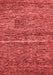 Abstract Red Modern Area Rugs