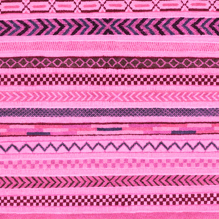 Machine Washable Abstract Pink Modern Rug, wshabs2240pnk