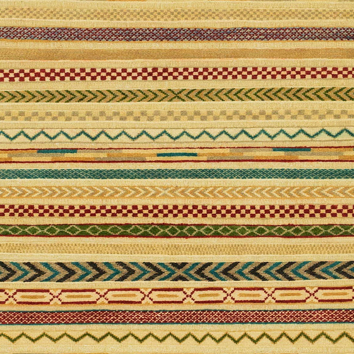 Square Machine Washable Abstract Saffron Yellow Rug, wshabs2240