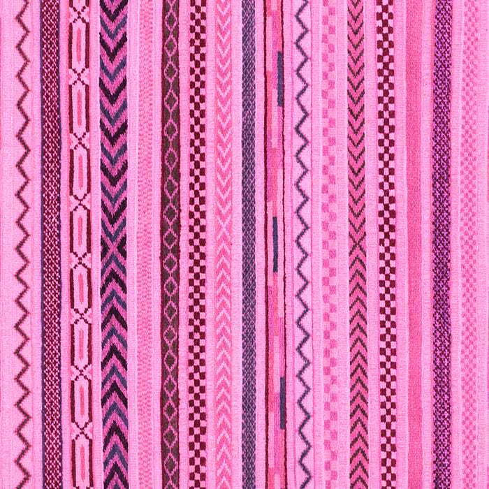 Square Abstract Pink Modern Rug, abs2240pnk