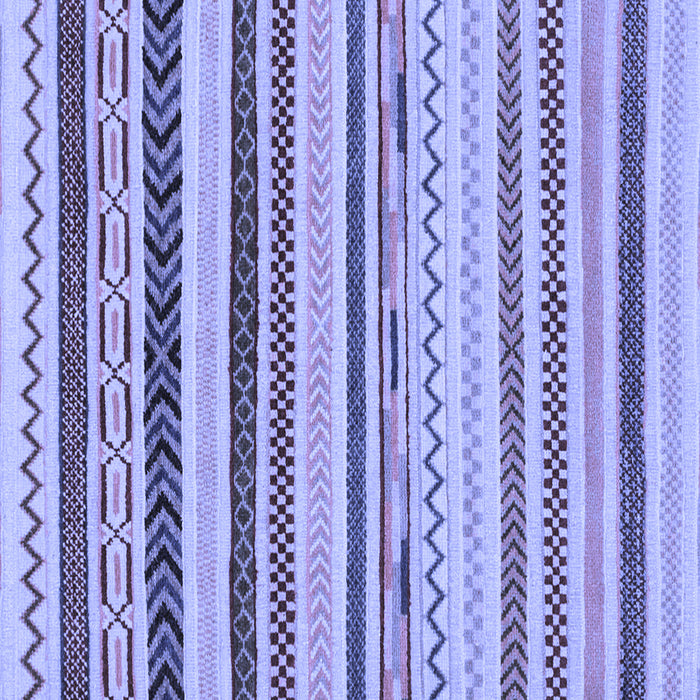 Square Abstract Blue Modern Rug, abs2240blu