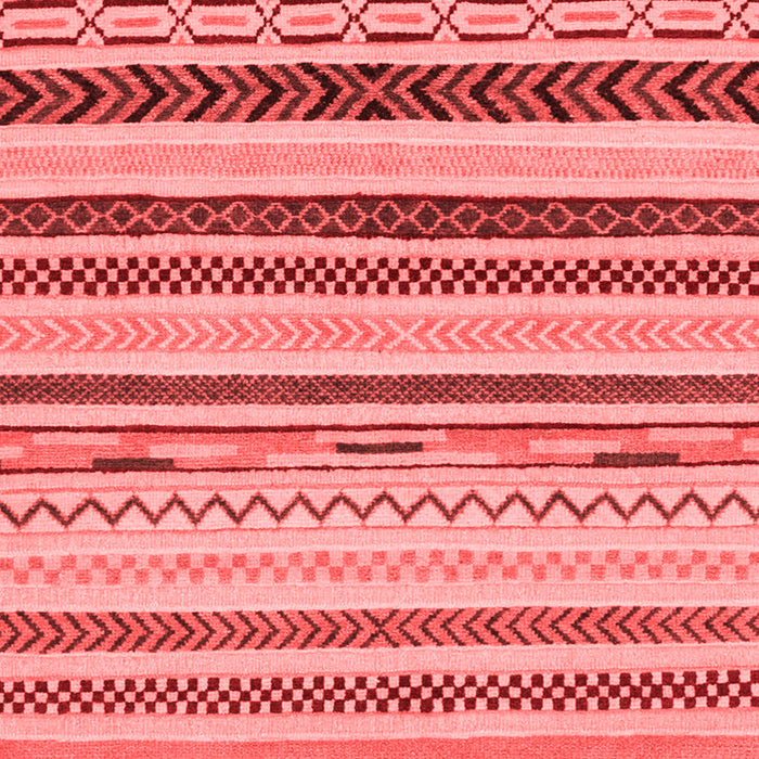 Machine Washable Abstract Red Modern Rug, wshabs2240red