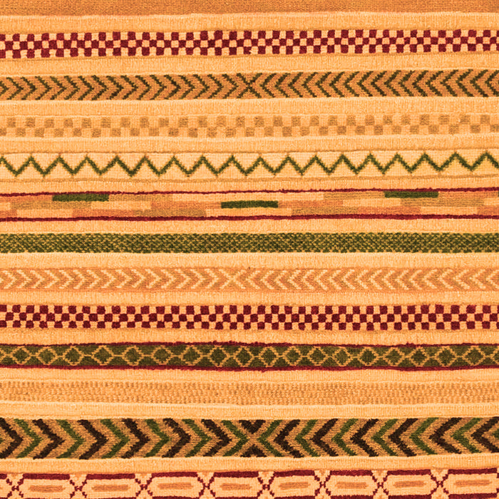 Abstract Orange Modern Rug, abs2240org