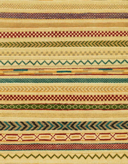 Abstract Saffron Yellow Modern Rug, abs2240