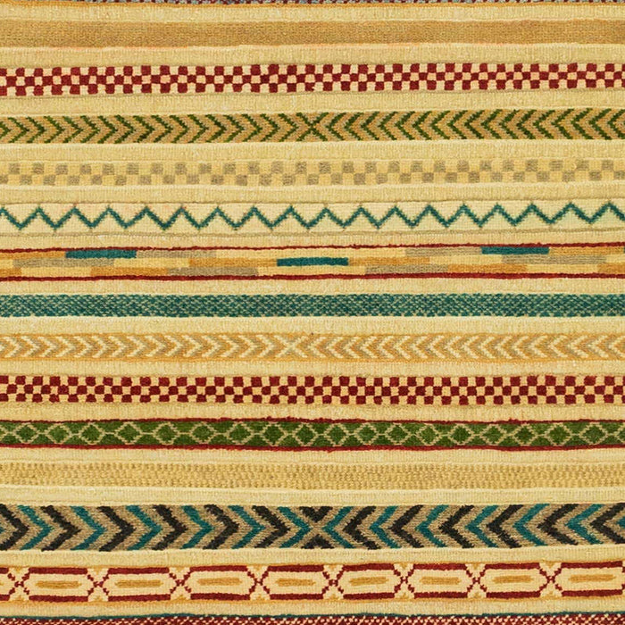 Abstract Saffron Yellow Modern Rug, abs2240