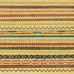 Square Abstract Saffron Yellow Modern Rug, abs2240
