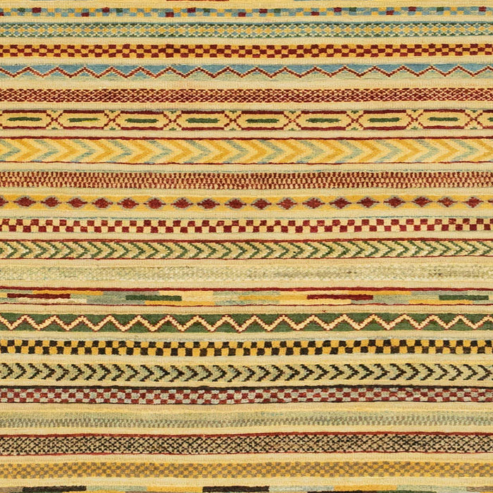 Square Abstract Red Modern Rug, abs2241