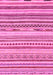 Abstract Pink Modern Rug, abs2241pnk