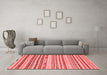 Modern Red Washable Rugs