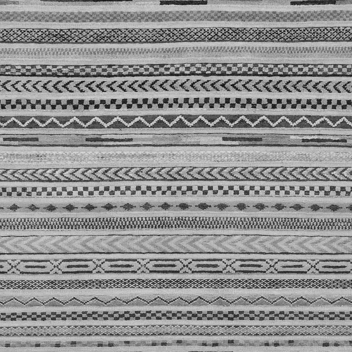 Square Abstract Gray Modern Rug, abs2241gry