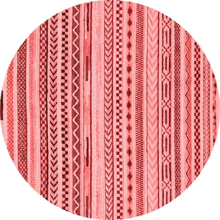 Machine Washable Abstract Red Modern Rug, wshabs2241red