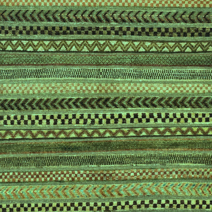 Machine Washable Abstract Turquoise Modern Area Rugs, wshabs2242turq