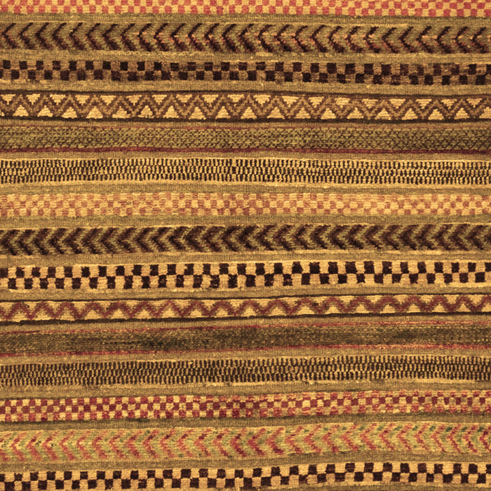 Machine Washable Abstract Brown Modern Rug, wshabs2242brn