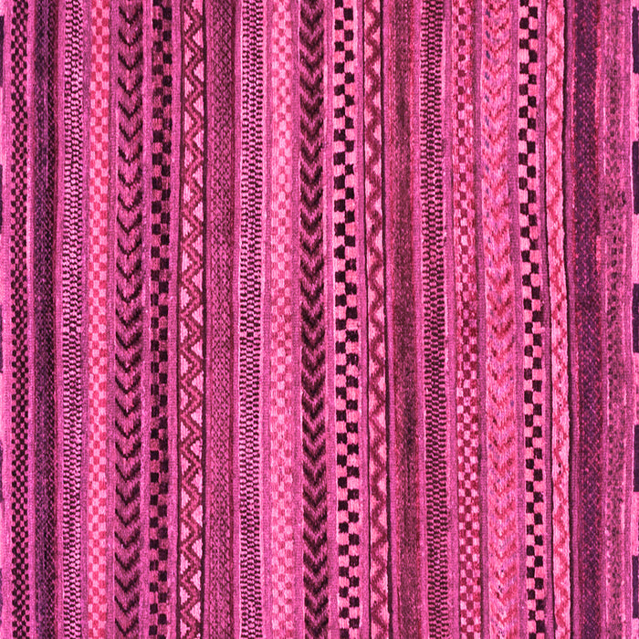 Square Machine Washable Abstract Pink Modern Rug, wshabs2242pnk