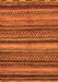 Abstract Orange Modern Rug, abs2242org