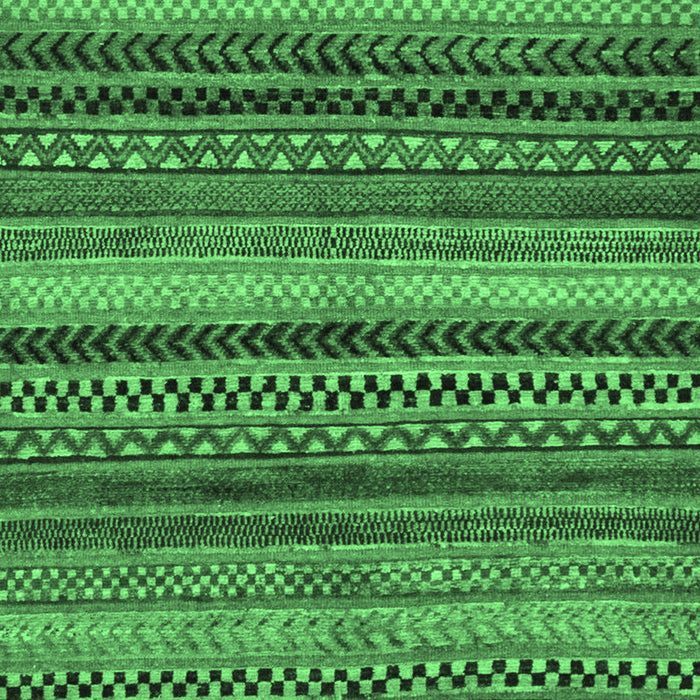 Abstract Emerald Green Modern Rug, abs2242emgrn