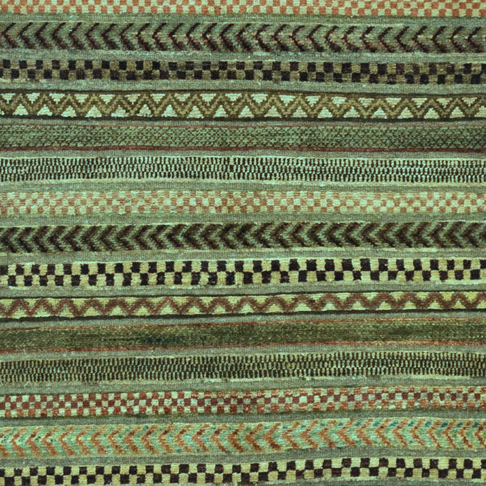 Abstract Light Blue Modern Rug, abs2242lblu