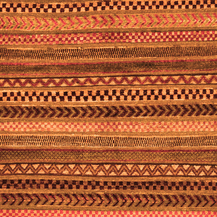 Machine Washable Abstract Orange Modern Area Rugs, wshabs2242org