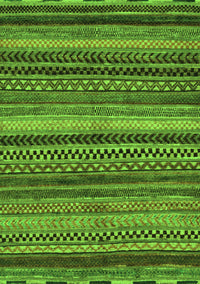 Abstract Green Modern Rug, abs2242grn