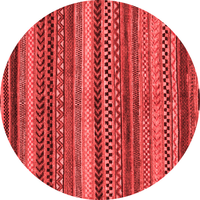 Abstract Red Modern Rug, abs2242red