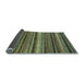 Sideview of Abstract Light Blue Modern Rug, abs2242lblu