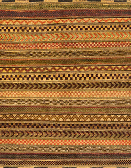 Abstract Red Modern Rug, abs2242