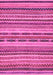 Machine Washable Abstract Pink Modern Rug, wshabs2243pnk