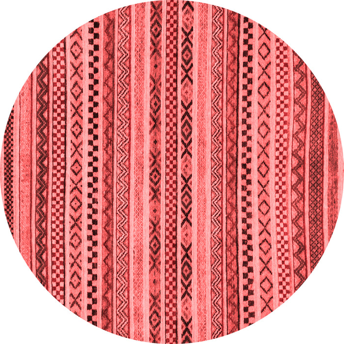 Machine Washable Abstract Red Modern Rug, wshabs2243red
