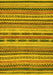 Abstract Yellow Modern Rug, abs2243yw