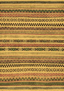 Abstract Brown Modern Rug, abs2243brn