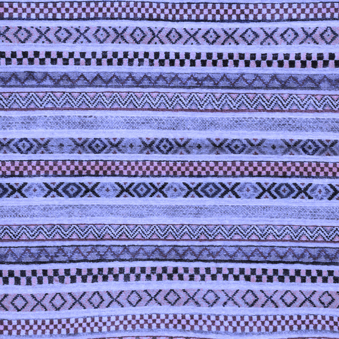 Machine Washable Abstract Blue Modern Rug, wshabs2243blu