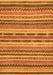 Abstract Orange Modern Rug, abs2243org