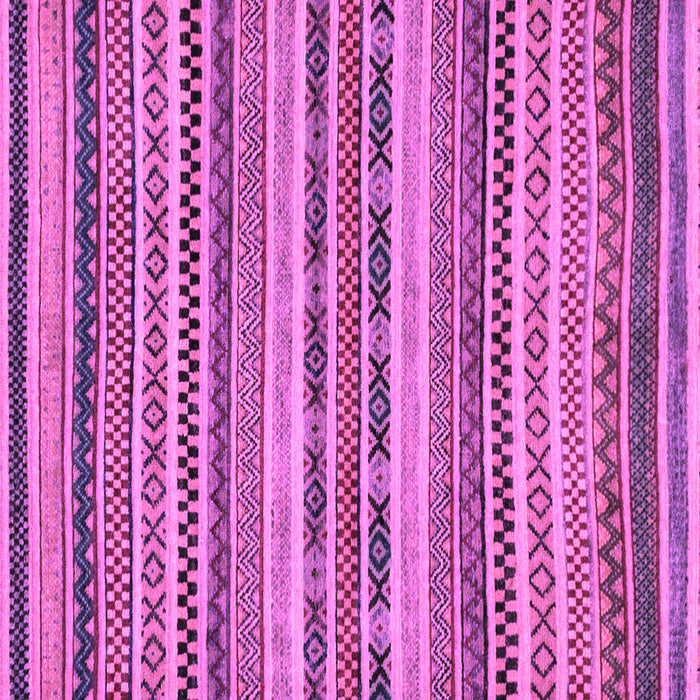 Square Machine Washable Abstract Purple Modern Area Rugs, wshabs2243pur