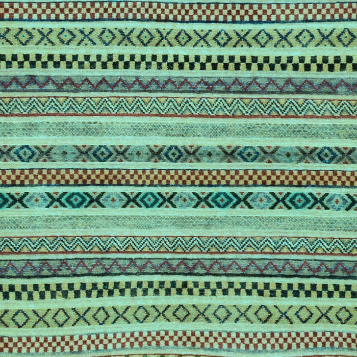 Machine Washable Abstract Light Blue Modern Rug, wshabs2243lblu