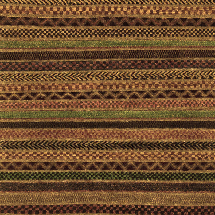 Machine Washable Oriental Brown Modern Rug, wshabs2244brn