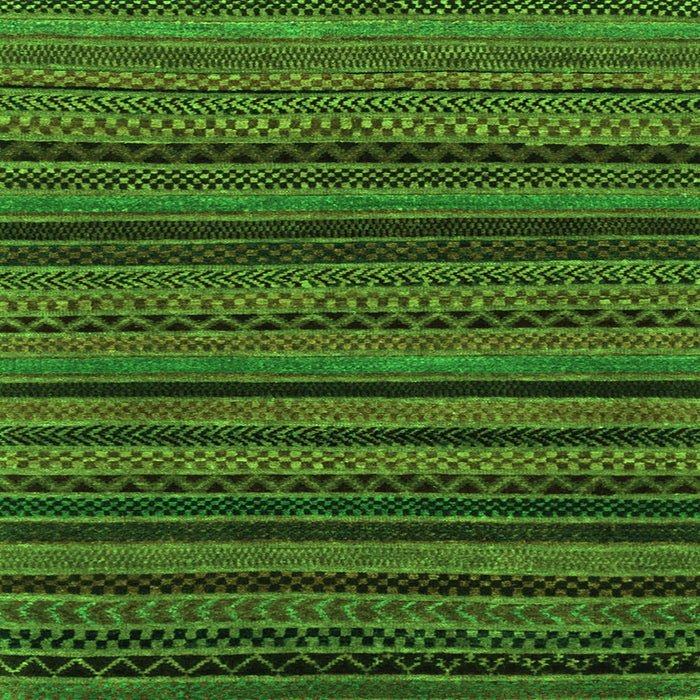 Square Oriental Green Modern Rug, abs2244grn